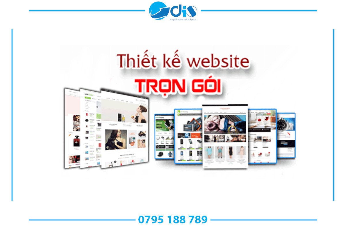 Thiết kế website trọn gói là dịch vụ để thực hiện một gói thiết kế website chi tiết